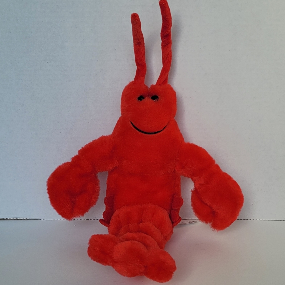 The Petting Zoo Red Lobster Plush 10" Stuffed Animal Toy